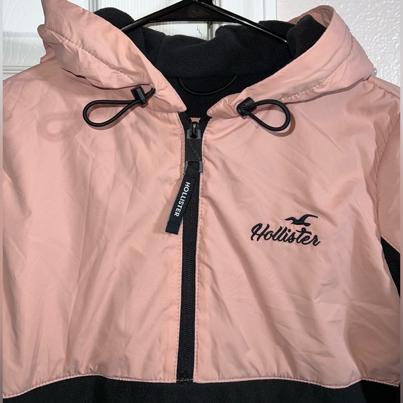 Hollister 3/4 Zip Pull Over Hoodie Jacket NWT - Picture 2 of 8